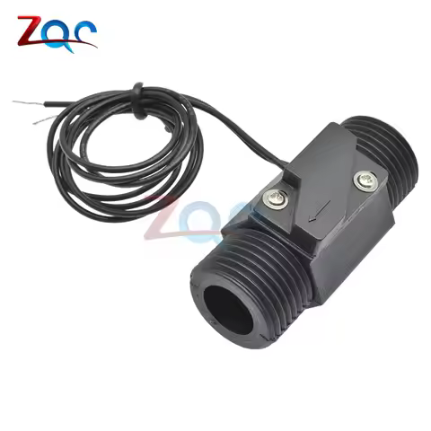 AC 220V 10W 3A 22mm Water Flow Switch Vertical/Horizontal Water Sensor Magnetic Control Switch G1/2I