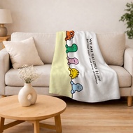 JOGUMAN 法蘭絨毛毯 雙人 加大毯 – 恐龍好朋友