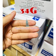 Separate 1 Meso Needle Head 34G x 4MM; 34G x 1.5MM