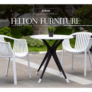 [OFFICIAL STORE] Felton Round Table, Compact Table, Indoo& Outdoor, Easy Carry,  Felton Round Table 