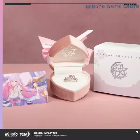 Elysia Ring MiHoYo Official Genuine Honkai Impact 3 ELYSIA Prop Collection Gift Herrscher of Human: 