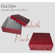 Diov Box 20x20/snack Box/snack Packaging