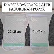 UNDERPAD BABY SEUKURAN POPOK isi 20 PCS / INSERT POPOK BAYI