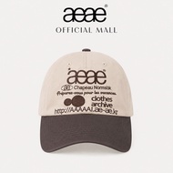 AEAE WEB LOGO 4-PANEL Korean Cap Popular Model Fashion Unisex