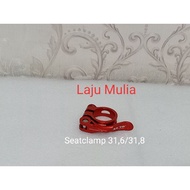 Seatclamp 31.6/31.8 XRL8 BLACK RED