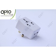 13A 3WAY MULTI ADAPTOR with fuse/ 3PIN MULTI WAY TRAVEL PLUG SWITCH