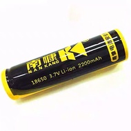 ✆Genuine Nankang strong light flashlight 18650 rechargeable 3.7V lithium battery 2200mAh rechargeabl