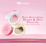 [LIVE HOT] BNB barenbliss Moist Mochi Paste Powder Blush & Duo Palette [Cream to Powdery | 12H Lasti