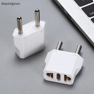 (duyongsun) 5/10Pcs Us To Eu Conversion Plug Eu To Us Us To Au Flat Plug To Dual Use [NEW]