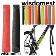 WISDOMEST Bike Frame Sticker, Tape Anti-Scratch Bicycle Guard Cover, Removable Collision Avoidance Guard Cover Cycling Accessories Bike Down Tube Tape Road Bicycle