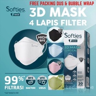 Softies - Masker Kf94 3D Surgical isi 20/box