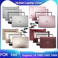 FOR New Dell Inspiron 14 5480 5485 5488 Laptop LCD Back Cover/LCD Front Bezel/Palm Cushion/Bottom Co