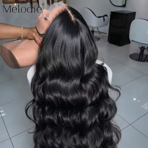 13x6 Lace Frontal Wigs Body Wave Human Hair 28 34 40 Inches Waves Brazilian Human Hair 5x5 Glueless 