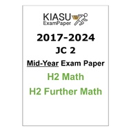 2017 - 2022 2023 JC2 JC 2 J2 Mid Year Mid-Year H2 Further Math and Math Maths Mathematics MYE Exam P
