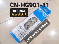 ORIGINALL CHAIN RANTAI SEPEDA SHIMANO CN HG901 11 SPEED DURA ACE XTR HG X11 CN-HG901 DURAACE RANTAI 