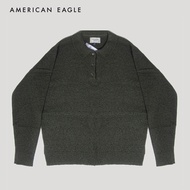 American Eagle Long-Sleeve Sweater Polo เสื้อ สเวตเตอร์ ผู้ชาย แขนยาว (EMSC 014-1813-300)