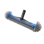 []-16Inch Heavy Duty Pool Brush Head Swimming Pool Scrub Brush with Round Ends for Cleaning Pool Til