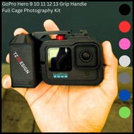 TZ3DESIGN GoPro Hero 9 10 11 12 13 Grip Handle Full Cage Photography Kit [High Quality] A0038