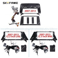 Variety Frame Set Suitable for 07-13 BMW/BMW X5 X6 E70 E71 E72 Large Screen Navigation Frame Line