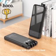 AWEI P4K Power bank With Built In Cable Powerbank With Cable 2A Slim Powerbank 10000mAh With Type-C 