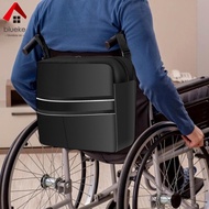 Wheelchair Bag Large Capacity Wheelchair Pouch with Secure Reflective Strip Waterproof Walker Storage Pouch SHOPCYC4801