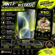 ESD AntiStatic Glass Screen Protector FOR POCO C3 C50 C55 C61 C65 F2 F3 F5 F6 F7 ULTRA F8 PRO M3 M4 