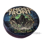 AGNOSTIC FRONT BUTTON PIN 2,5cm