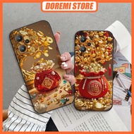 Realme 9 4G / 9i / 9 Pro / 9 Pro+ 5G case printed with lucky, lucky, fortune bag