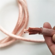 2AWG 35 ^ มม. เกจสายไฟยางพีวีซี AWGสายนุ่มกันความร้อนกาว DIY ลวดทองแดงบริสุทธิ์ที่มีความยืดหยุ่น
