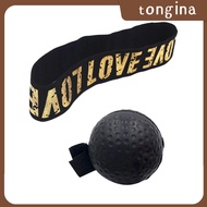 tongina Boxing Reflex Ball Headband Reflex Balls on String with Headband Improve Hand Eye Coordination for Sanda Exercise Home Gym