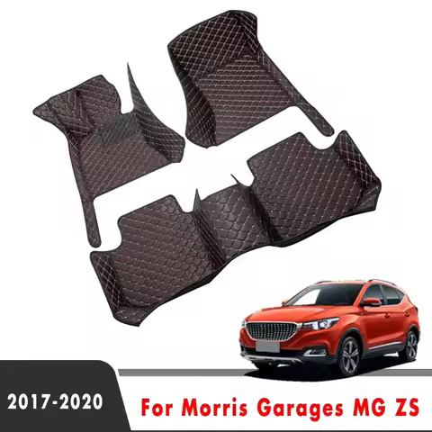 Car Floor Mats For MG ZS MGZS ZX ZST 2023 2022 2021 2020 2019 2018 2017 Carpets Part Auto Interior A