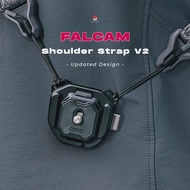 Falcam F38 Quick Release Shoulder Strap V2 3142 ชุดเพลทถอดไว ติดสายคล้องกล้องรุ่นใหม่ รับประกัน 1 ปี
