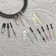 13MM Triangle Watch Hands Green Luminous Watch Accessories for NH34/NH35/NH36/4R35/4R36 Movement