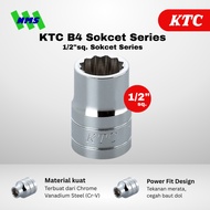 MATA KTC Socket Wrench Bit 1/ 2" Inch 8 mm - 36 mm Segi 12pt No. B4-08W~36W Hexagonal Socket Wrench 