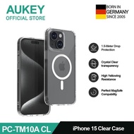 Ready || Aukey Iphone 15 Series Premium Clear Case With Magsafe