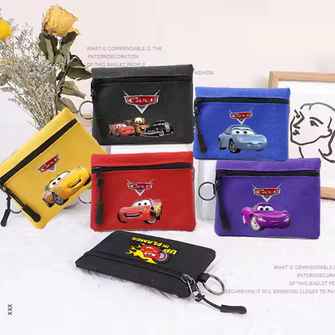 car Coin Purse MEN Cute Notes Mini Zipper Wallet Storage Coin Cards Moneybags Collection Jewelry Gif