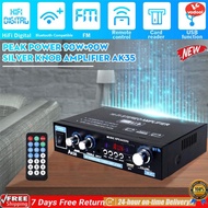 [Vodool Official Mall]AK35 Bluetooth Hifi Hifi Audio Audio Power Power พร้อม USB TF RCA AUX ใน + Rem