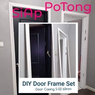 Siap Potong Door Frame Set/Pintu Frame Set/Decor home/Door frame package/wainscoting/wainscoting pvc/Gremag