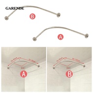 [Garende] L-Shaped Curtain Rod, Stainless Steel Corner Curtain Rod, No Drilling,