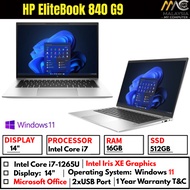HP EliteBook 840 G9 Laptop Intel Core i7 12th Gen - 16GB RAM 512GB SSD - Win 11 - 1 Year Warranty