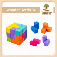 Educational toys 3D RUBIK TETRIS CUBE PUZZLE IQ Games cube rubb fun toy/ otak 3D cube tetris/ - TINY