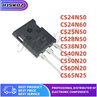 1-5PCS CS40N20 CS24N50 CS65N25 CS38N30 CS50N20 CS24N60 CS25N50 CS28N50 CS60N20 TO-247 Transistor Bra