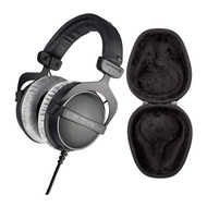 beyerdynamic DT 770 PRO 80 Ohm Over-Ear Studio Headphones (Black) Bundle with Hard Shell Headphone C