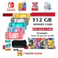 Nintendo Switch Lite Jailbreak - TURQUOISE / YELLOW / CORAL / ZACIAN / GRAY - Customize, Put All Gam