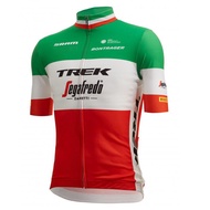 Trek-Segafredo 2022เสื้อปั่นจักรยานสำหรับผู้ชายเสื้อเจอร์ซีย์ปั่นจักรยานเหมาะกับการใส่ในอิตาลี