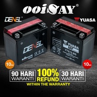 YUASA DENEL YTX12-BS (MF) - Motorcycle Battery - ER6F (2009-2011) / ZX750 / ZX BLADE 650 / VERSYS 650 SHIVER / R6