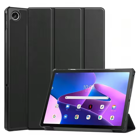 Smart Protective Case for Lenovo Tab M10 Plus 3rd Gen10.6-inch TB125F 128F/M10 3rd Gen 10.1-inch Tri