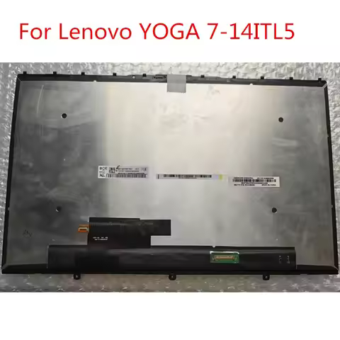 For Lenovo YOGA 7-14ITL5 82BH 82LW 7 14ACN6 82N7 5D10S39740 14" LCD FHD Display Touch Screen matrix 