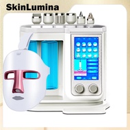 7 in 1 oxyjet Hydrodermabrasion H2 O2 RF ultrasound Skin Care Hydro Hydra Water Facial Machine With 