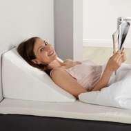 Bed Wedge Pillow Prevent Acid Reflux Rise Support Pad With Removable Pillowcase& Help Sleep Pillow